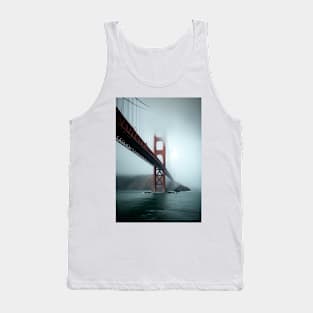 Foggy Day at Golden Gate Tank Top